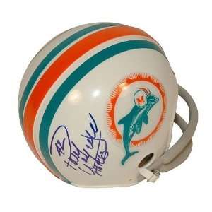 Paul Warfield Autographed/Hand Signed Miami Dolphins Mini Helmet with 