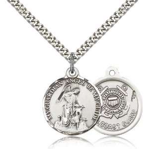    Sterling Silver Guardain Angel / Coast Guard Penda Jewelry