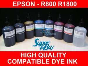 NON OEM Ink Refill Bottles for Epson R800 R1800 CISS  