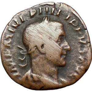 PHILIP I the ARAB 245AD Rare Sestertius Large Authentic Ancient Roman 