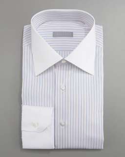 Cotton Striped Dress Shirt  