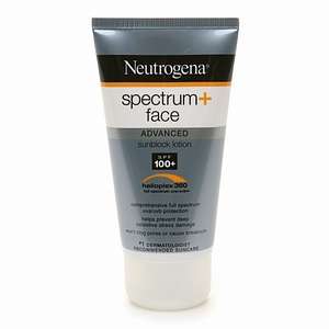 NEW NEUTROGENA SPECTRUM FACE ADVANCED SUNBLOCK SPF 100+  