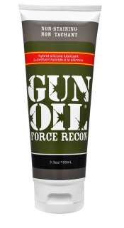 GUN OIL FORCE RECON SILICONE LUBRICANT LUBE 3.3 oz TUBE  