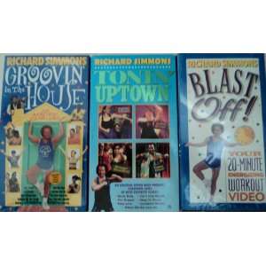  VHS Richard Simmons   Groovin in the House   Blast Off 