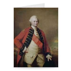  Portrait of Robert Clive (1725 1774) 1st   Greeting Card 