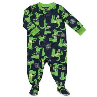 Carters Dinosaur Footed Pajamas   Baby