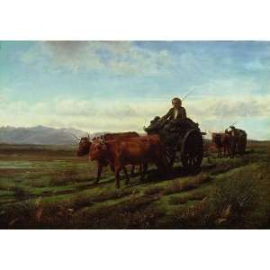  Hand Made Oil Reproduction   Rosa Bonheur   32 x 22 inches 