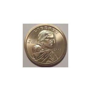  2005 P Uncirculated Sacagawea Dollar 