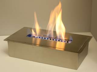 Bio ethanol Fireplace insert,burner Stainless Steel 3L  