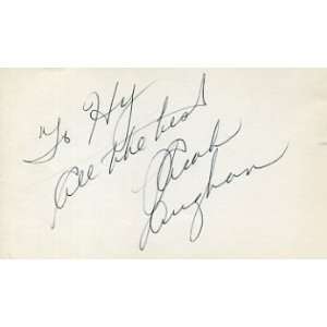 Sarah Vaughan Jazz Big Band Singer Signed Autograph   Sports 