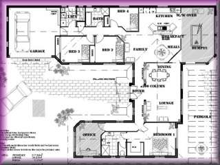 floor plan new home design