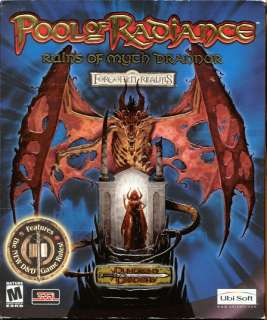 POOL OF RADIANCE Ruins of Myth Drannor PC Game NEW BOX 008888610441 