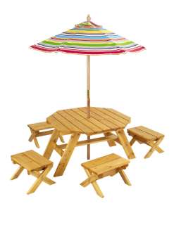 CHILDRENS OUTDOOR PATIO FURNITURE TABLE CHAIRS SET  