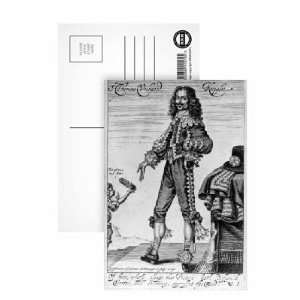 Thomas Urquhart, 1641 (engraving) by George Glover   Postcard (Pack of 