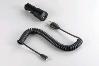 OEM Micro USB Cable +Car Charger FOR HTC Inspire 4G HG3  