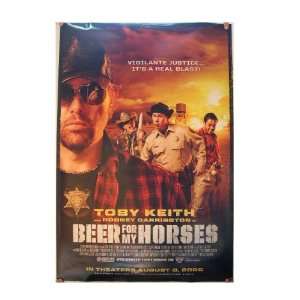 Toby Keith Poster Beer For My Horses