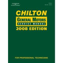 CHILTON 2008 GENERAL MOTORS SERVICE MANUAL 666865322116  
