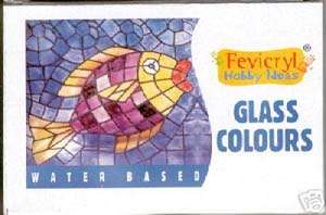 Fevicryl   Water Based Glass Colours  