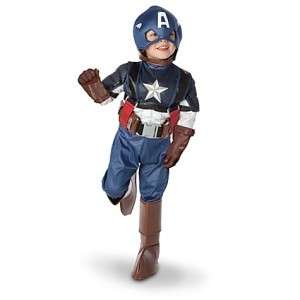   Store Captain America Glow in the Dark Costume Set for boys all sizes