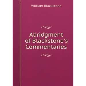  of Blackstones Commentaries William Sprague, William C. ; William 