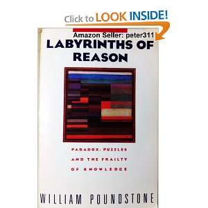  LABYRINTHS OF REASON William Poundstone Books