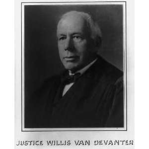  Willis Van Devanter,1859 1941,Associate Justice of US 