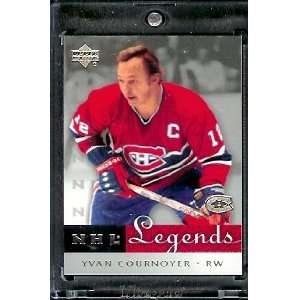  2001 /02 Upper Deck NHL Legends Hockey # 35 Yvan Cournoyer 