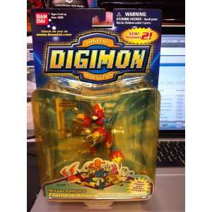    Digimon Action Feature Flamedramon Action Figure Toys & Games