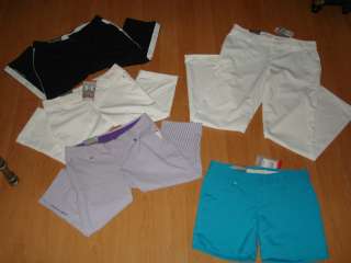 Under Armour Womens Heat Gear Golf Pants, Capri OR Shorts, MSRP $59.99 