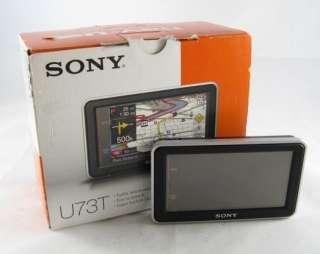 Sony NV U73T GPS Receiver Navigation System NEW DEMO with bonus  Wall 