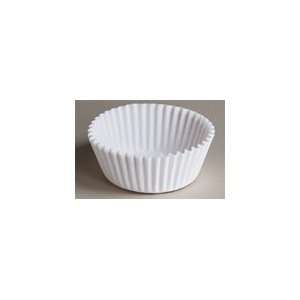  Fluted Bake Cups White 53 25000   2 1/2 Inches