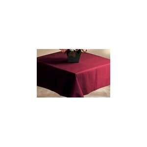   854 D24 Burgundy Dinner Tablecovers Linen Like 50x54