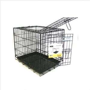  Brand New Foldable 2 Doors Dog Kennel Crate Cage 48x27x31 
