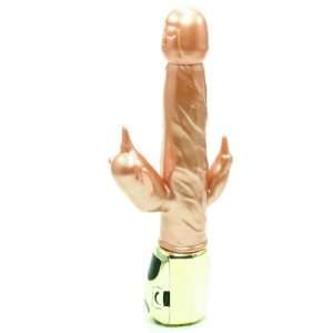  Amour Triple Pleasure Rabbit Vibrator  Brown Health 