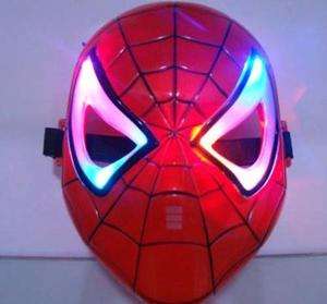 New Light SpiderMan Mask for Halloween Fit For Children  