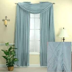  Pintucket Lined Drapery Set Delf Blue 84L