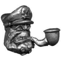 PP2 Bosun Grogspar Head Ork with Pipe  