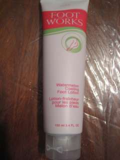 Foot Works Watermelon Cooling Foot Lotion 3.4 fl oz  