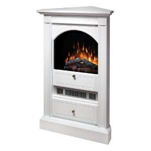  DCF7850W Corner Standing Electric Fireplace, White