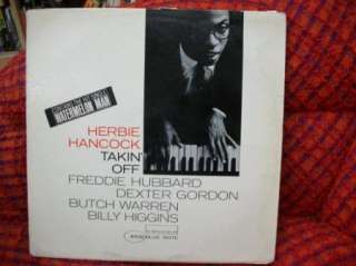 JAZZ LP HERBIE HANCOCK Takin Off HUBBARD GORDON WARREN HIGGINS Blue 