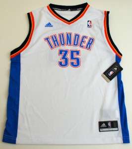   Oklahoma City Thunder Kevin Durant Youth 2012 Home Jersey White New