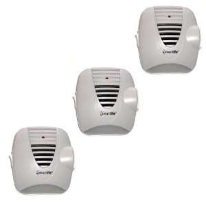  Pest Control Ultrasonic with Night Lights 3 Pack 