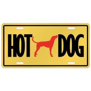  New  English Coonhound   Hot Dog  License Plate Dog 