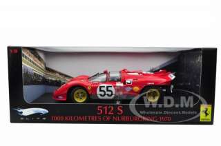   of Ferrari 512 S #55 1970 Nurburgring Elite Edition by Hotwheels