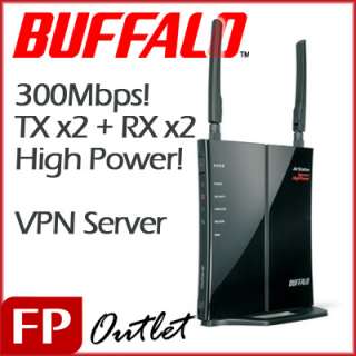 Buffalo WHR HP G300N High Power Wireless N VPN Router  