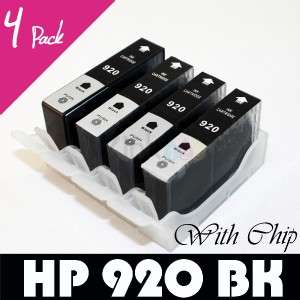 pk HP 920 Black Ink for Officejet 6500 6000 printer  