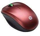 NEW HP Optical Wireless Travel Mouse Red WE788AA