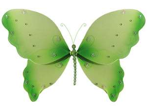   Butterfly Decor ceiling wall room green decoration bedroom   