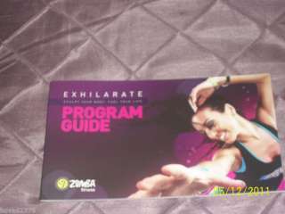 New Zumba Exhilarate Program Guide 2011  