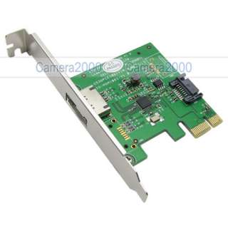   PCI Express To SATA 3.0 + ESATA 3.0 Adapter Converter Extension Card